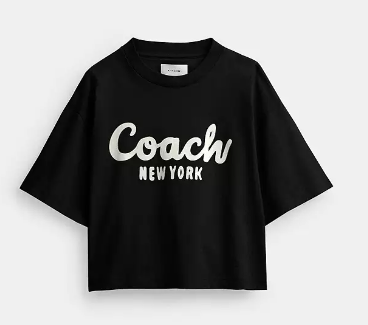 Cropped T Shirt Coach