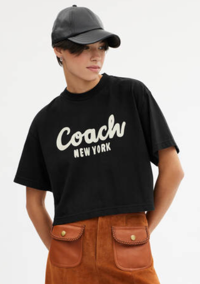Cropped T Shirt Coach