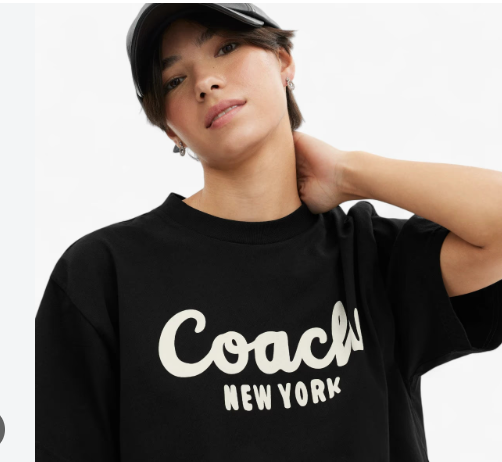 Cropped T Shirt Coach